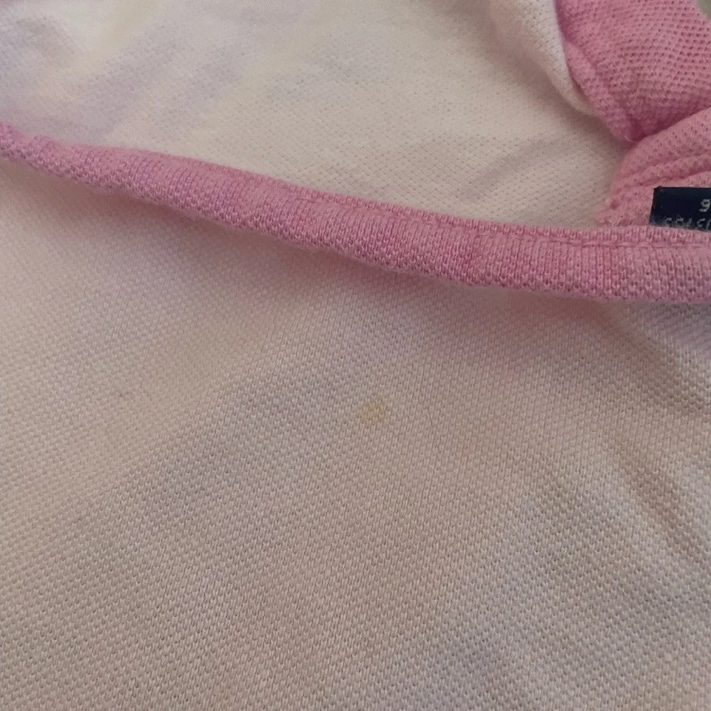 Basic Editions Light Pink Halter Neck Sleeveless Polo Shirt Basic Editions 6/6X - Picture 7 of 7